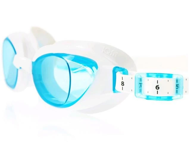 Speedo Aquapure Women Schwimmbrille - White/blue 4 Speedo Aquapure Women Schwimmbrille - White/blue – Bild 2