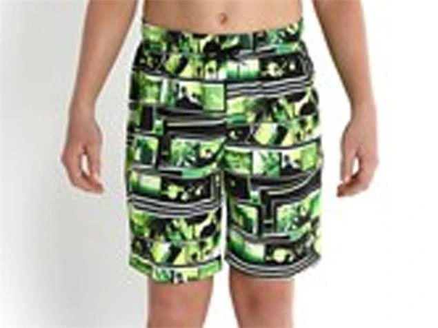 Speedo Shantytown Jungen Watershort Printed Leisure 17" - 116 Black/fluo Green 3 Speedo Shantytown Jungen Watershort Printed Leisure 17" - 116 Black/fluo Green