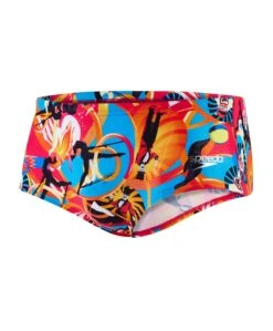 Bareador Speedo Solar Pavola 14cm Allover Brief Mehrfarbig
