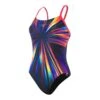 Badeanzug Speedo StrobeGlow Placement Digital Rippleback Bunt Damen -Speedo Verkaufsgeschäft 8 08361c892