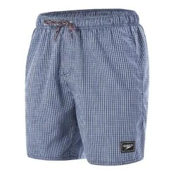 Badehose Speedo Stripe Leisure 16" Marineblau/weiß