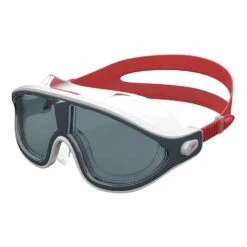 Speedo Biofuse Rift Maske Schwimmbrille Rot/weiß/schwarz