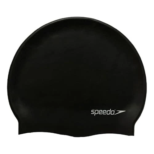 Schwimmkappe Speedo Plain Flat Aus Silikon Schwarz 3 Schwimmkappe Speedo Plain Flat Aus Silikon Schwarz