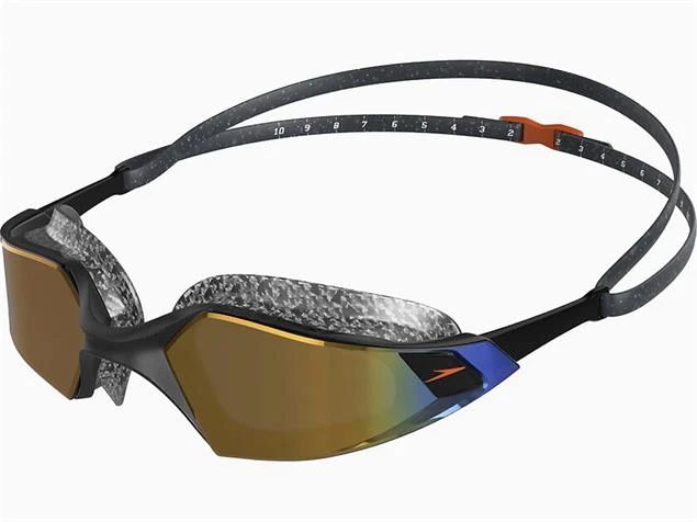 Speedo Aquapulse Pro Mirror Schwimmbrille - Black/gold 3 Speedo Aquapulse Pro Mirror Schwimmbrille - Black/gold