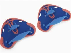 Speedo Biofuse Finger Paddle - Blue/orange