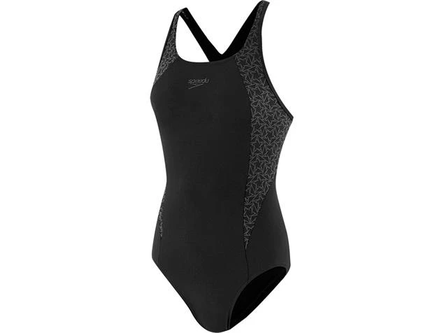 Speedo Boomstar Splice Badeanzug Flyback - Endurance+ - 38 Black/grey 3 Speedo Boomstar Splice Badeanzug Flyback - Endurance+ - 38 Black/grey