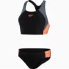Speedo Colourblock Splice Schwimmbikini Endurance10 - 42 Black/grey -Speedo Verkaufsgeschäft Colourblock20Splice20Schwimmbikini blackgreyyo 1