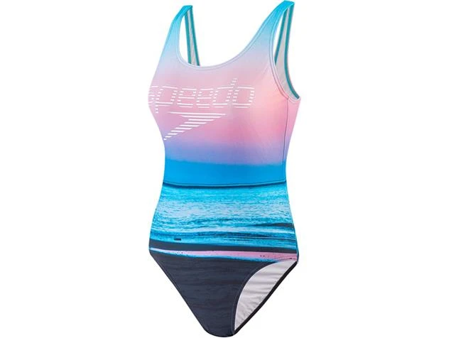 Speedo Digital Placement Badeanzug U-Back - Endurance10 - 36 Black/multi 3 Speedo Digital Placement Badeanzug U-Back - Endurance10 - 36 Black/multi