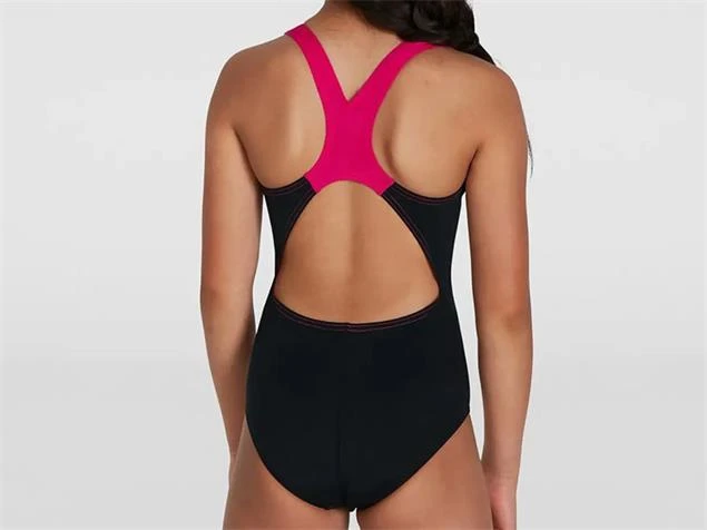 Speedo Digital Placement Mädchen Badeanzug Splashback - Eco Endurance+ - 140 Black/pink 4 Speedo Digital Placement Mädchen Badeanzug Splashback - Eco Endurance+ - 140 Black/pink – Bild 2