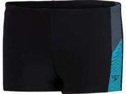 Speedo Dive Aquashort Jungen Badehose Endurance10 - 128 Black/grey