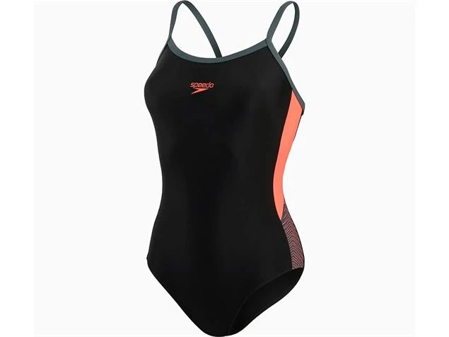 Speedo Dive Thinstrap Badeanzug Muscleback - Endurance10 - 44 Black/grey 3 Speedo Dive Thinstrap Badeanzug Muscleback - Endurance10 - 44 Black/grey