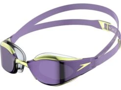 Speedo Fastskin Hyper Elite Mirror Schwimmbrille - Green/purple
