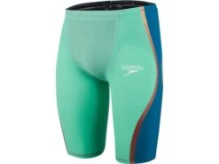 Speedo Fastskin LZR Pure Intent Wettkampfhose - 28 (D2) Green Glow/nordic Teal/white