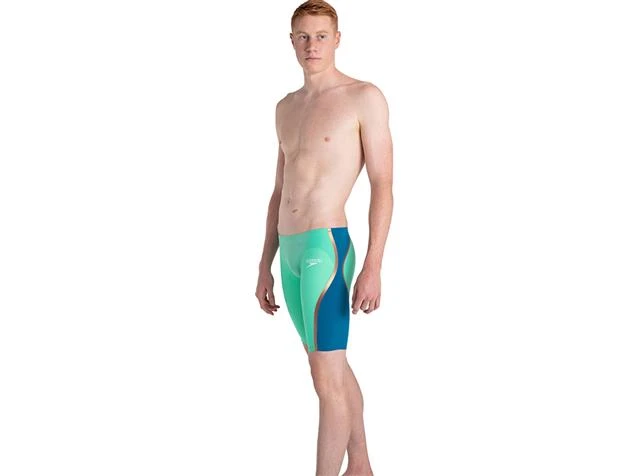 Speedo Fastskin LZR Pure Intent Wettkampfhose - 28 (D2) Green Glow/nordic Teal/white 5 Speedo Fastskin LZR Pure Intent Wettkampfhose - 28 (D2) Green Glow/nordic Teal/white – Bild 3