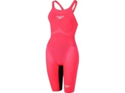 Speedo Fastskin LZR Pure Valor Wettkampfanzug Closedback Kneeskin - 30 (D34) Psycho Red/black