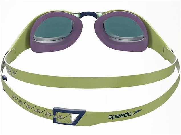 Speedo Fastskin Pure Focus Mirror Schwimmbrille - Green/purple 4 Speedo Fastskin Pure Focus Mirror Schwimmbrille - Green/purple – Bild 2