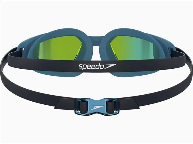 Speedo Hydropulse Mirror Junior Schwimmbrille - Navy/gold 4 Speedo Hydropulse Mirror Junior Schwimmbrille - Navy/gold – Bild 2