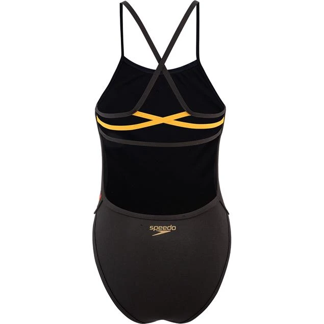 Speedo JungleBeast Placement Badeanzug Ribbonback - Endurance+ - 34 Black/orange 4 Speedo JungleBeast Placement Badeanzug Ribbonback - Endurance+ - 34 Black/orange – Bild 2