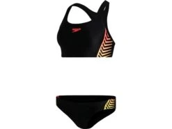 Speedo Placement Schwimmbikini Endurance10 - 34 Black/yellow