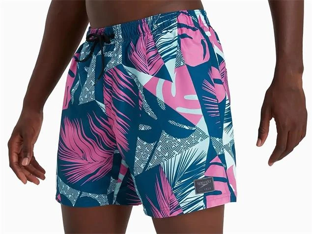 Speedo Printed Leisure Watershort 16" Beinlänge - XL Blue/green 5 Speedo Printed Leisure Watershort 16" Beinlänge - XL Blue/green – Bild 3