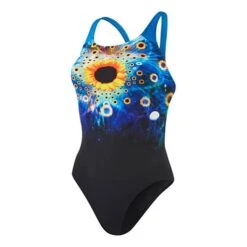 Speedo Antigravity Placement Digital Schwimmschuh Black Powerback Blaue Frau