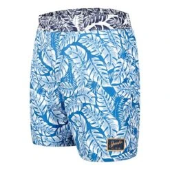 Speedo Badeanzug Vintage Printed 16in Watershort Blau Weiß