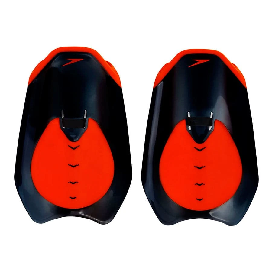 Handpaddel Speedo Fastskin Hand Paddle Schwarz/rot 3 Handpaddel Speedo Fastskin Hand Paddle Schwarz/rot