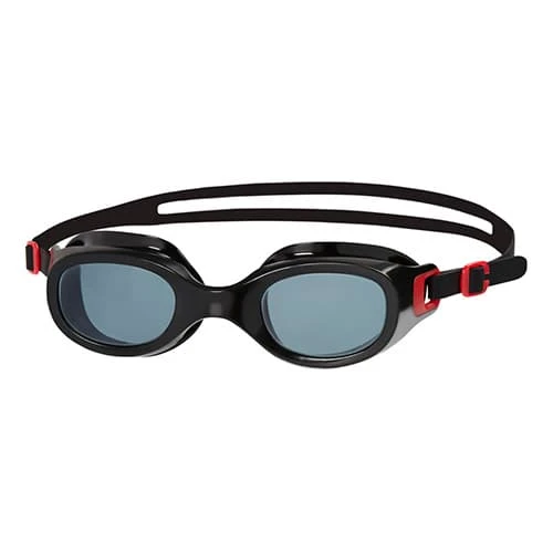 Schwimmbrille Speedo Futura Classic Rot Grau Mit Rauchglas 3 Schwimmbrille Speedo Futura Classic Rot Grau Mit Rauchglas