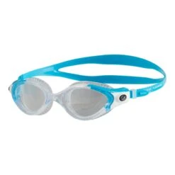Schwimmbrille Speedo Futura Biofuse Flexiseal Blau Grau Frau