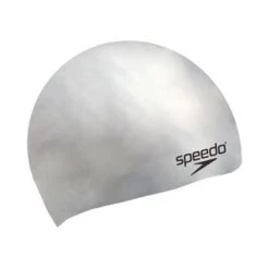 Schwimmkappe Speedo Plain Moulded Grau/silber