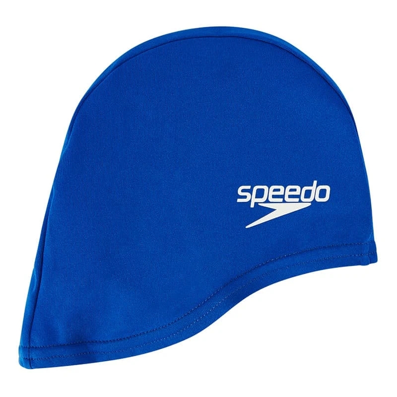 Badekappe Speedo Polyester Cap Blaues Kind 3 Badekappe Speedo Polyester Cap Blaues Kind