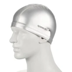 Badekappe Speedo Pace Cap Silber