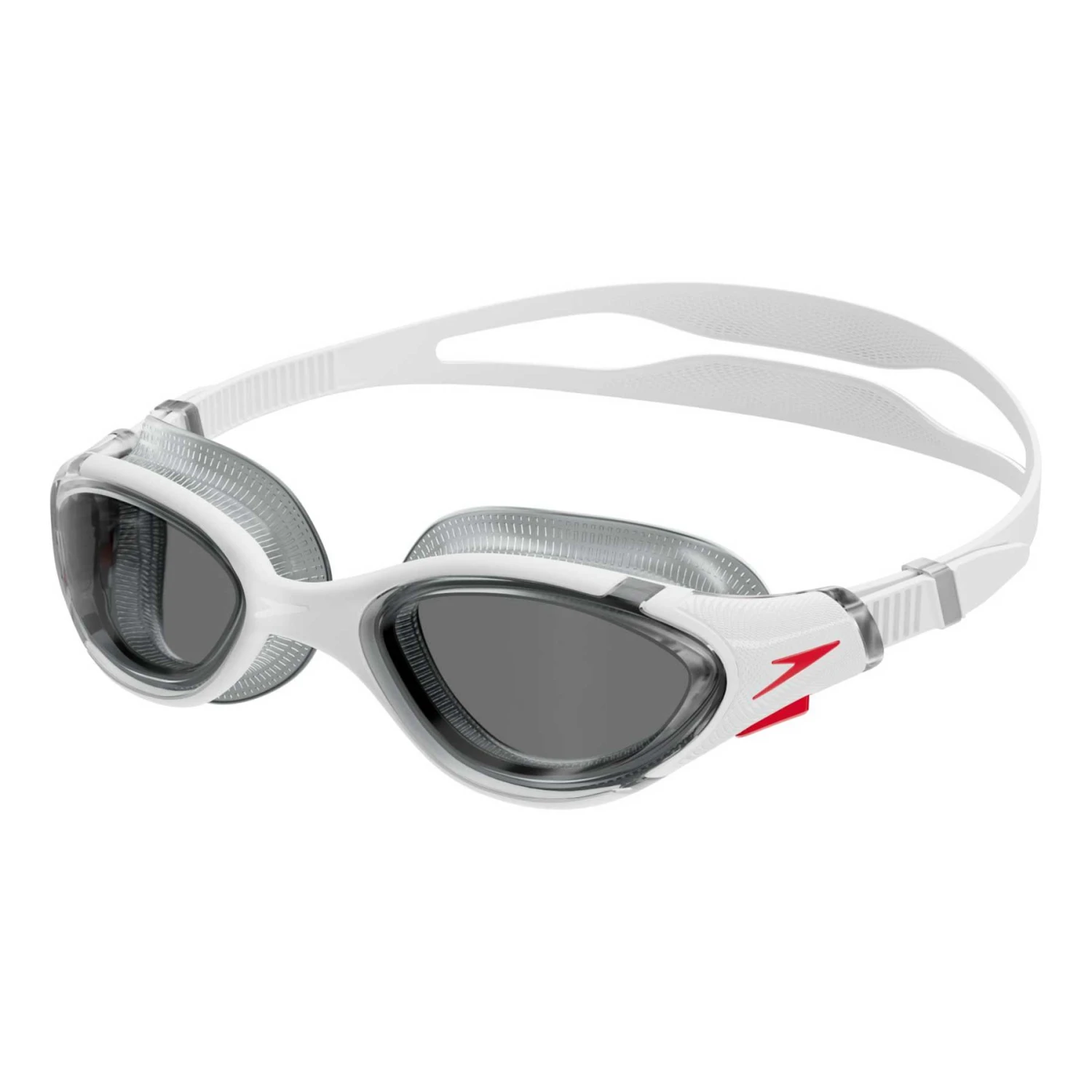 Speedo Biofuse 2.0 Schwimmbrille Weiß/rot Mit Grauen Transparenten Gläsern 3 Speedo Biofuse 2.0 Schwimmbrille Weiß/rot Mit Grauen Transparenten Gläsern