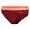 Speedo Big Logo 7 Cm Badehose Dunkelrot/lachsorange -Speedo Verkaufsgeschäft so 8 00300614522 001