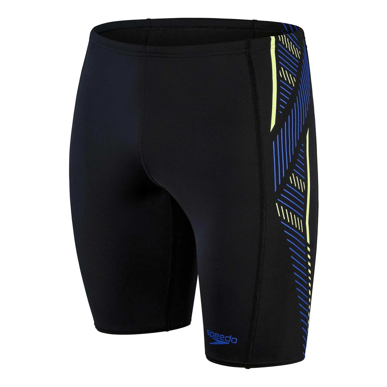 Speedo Tech Panel Badehose Schwarz/marineblau/grün-gelb 3 Speedo Tech Panel Badehose Schwarz/marineblau/grün-gelb