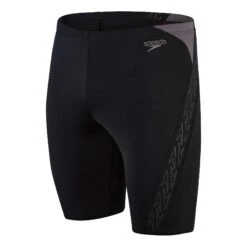 Speedo Hyper Boom Splice Badehose Schwarz/grau