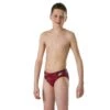 Badehose Speedo DragonZen Allover 6.5cm Brief Rot/schwarz/weiß Jungen