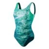 Speedo Placement U-Back Damen Badeanzug Blau/grün -Speedo Verkaufsgeschäft so 8 07336g726 001