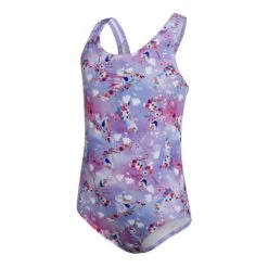 Speedo Disney Frozen 2 Olaf Splashbac Powder Mädchen Badeanzug Weiß