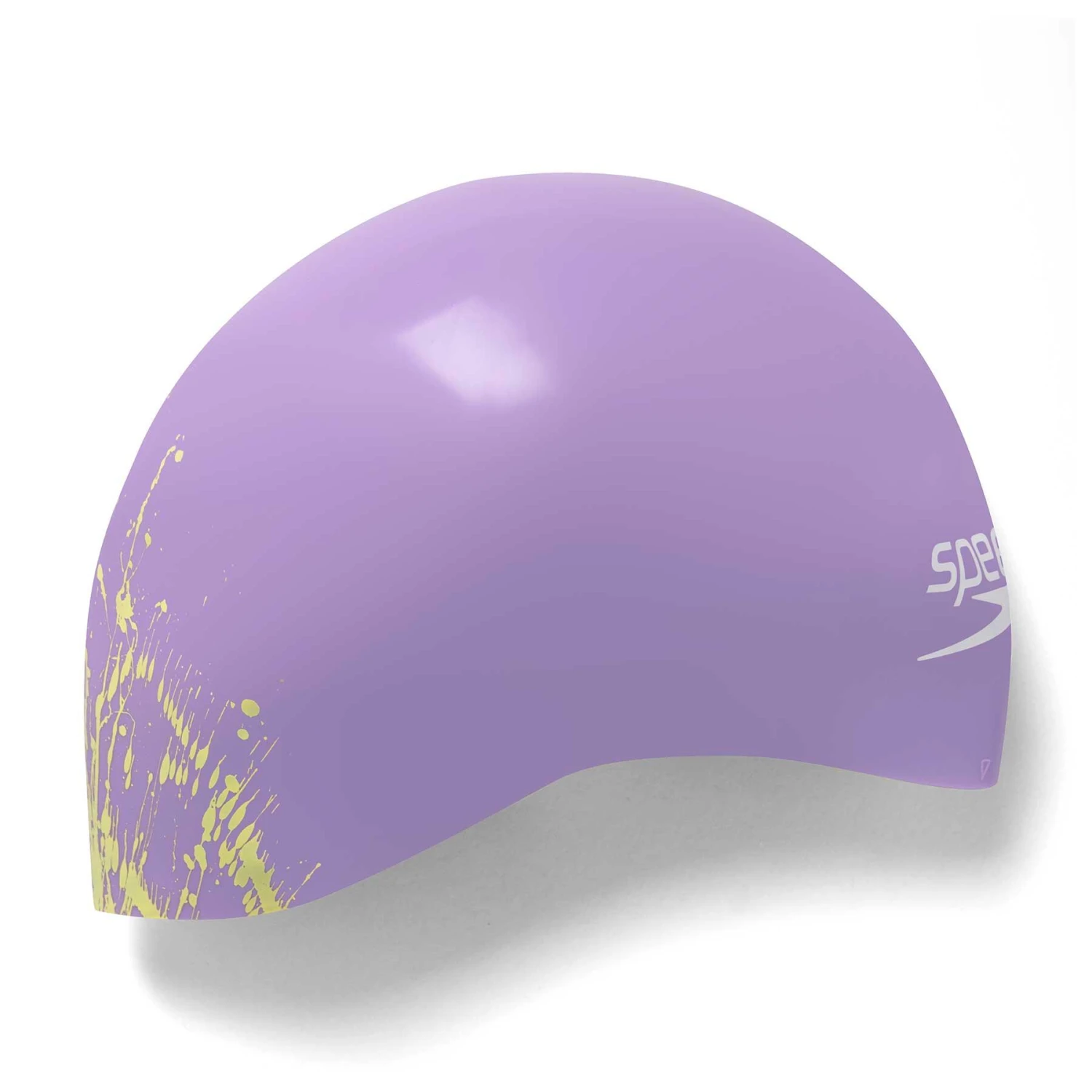 Speedo Fastskin Schwimmkappe Pastelllila/hellgrün/weiß 3 Speedo Fastskin Schwimmkappe Pastelllila/hellgrün/weiß