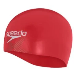 Speedo Fastskin Schwimmkappe Dunkelrot