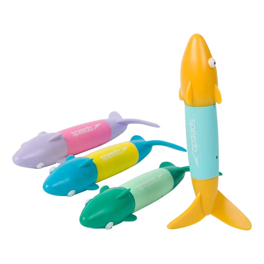 Speedo Sea Squad Spinning Dive Spielzeug Lila/blau/grün 3 Speedo Sea Squad Spinning Dive Spielzeug Lila/blau/grün