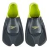 Flossen Speedo Training Fin Grau/Limettengrün