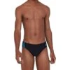 Speedo Tech Panel 7cm Brief Badehose Schwarz/blau -Speedo Verkaufsgeschäft so 8 09739d854 001