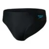 Speedo Tech Panel 7cm Brief Badehose Schwarz/Logo Blau -Speedo Verkaufsgeschäft so 8 09739f317 001