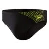 Speedo Medley Logo 7cm Brief Badehose Schwarz/gelb -Speedo Verkaufsgeschäft so 8 09739g691 001