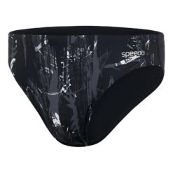 Speedo Allover 7 Cm Badehose Schwarz