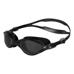 Speedo Vue Schwimmbrille Schwarz Mit Dunkelgrauen Gläsern