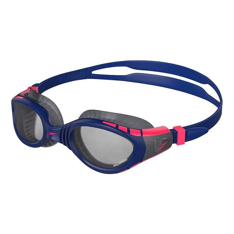 Speedo Futura Biofuse Flexiseal Triathlon Schwimmbrille Blau/rot Mit Schwarzen Polarisierten Gläsern 3 Speedo Futura Biofuse Flexiseal Triathlon Schwimmbrille Blau/rot Mit Schwarzen Polarisierten Gläsern