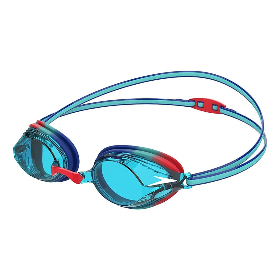 Speedo Vengeance Kinder Schwimmbrille Türkis Mit Transparenten Blauen Gläsern 3 Speedo Vengeance Kinder Schwimmbrille Türkis Mit Transparenten Blauen Gläsern
